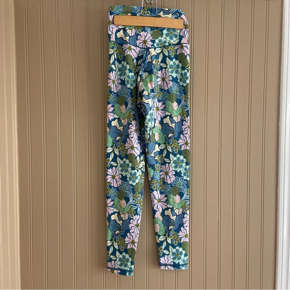 Aerie OFFLINE Real Me Super Soft Floral Leggings Like New Women’s Size S-M - Picture 5 of 7